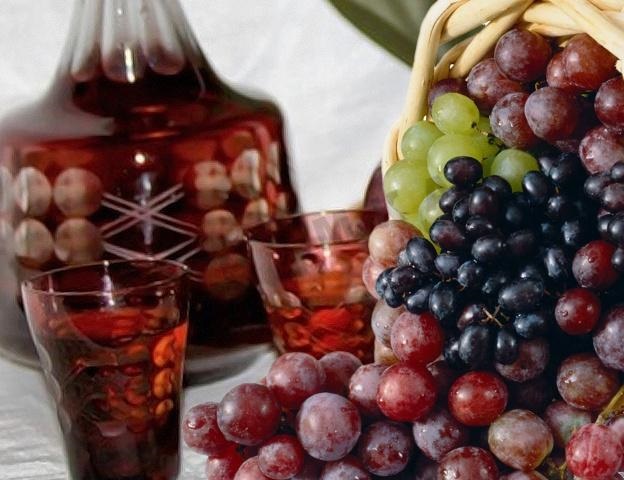 Классическая виноградная наливка. рецепт